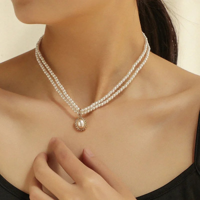 Limited Discount Time 20% OFF--Japan AAAA Akoya Pearl Necklace - Double Layer