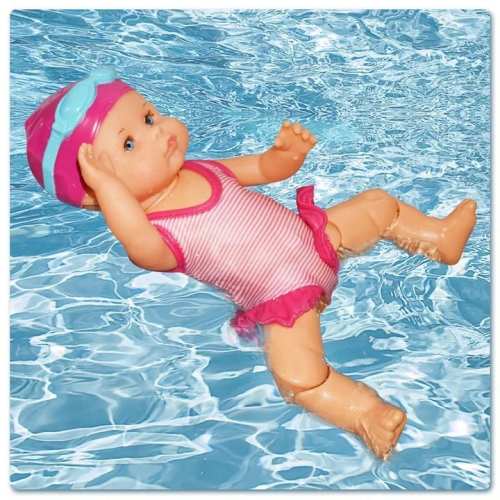 The Best Gift For Kids Waterproof Swimmer Doll