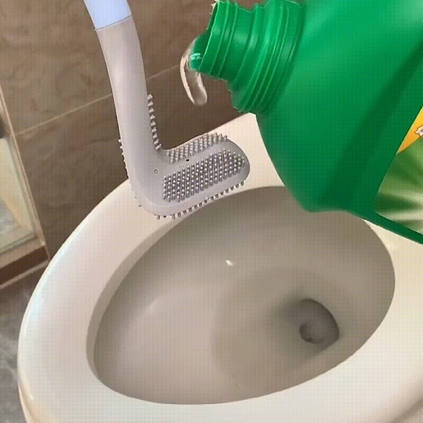 Elbow Head Toilet Brush
