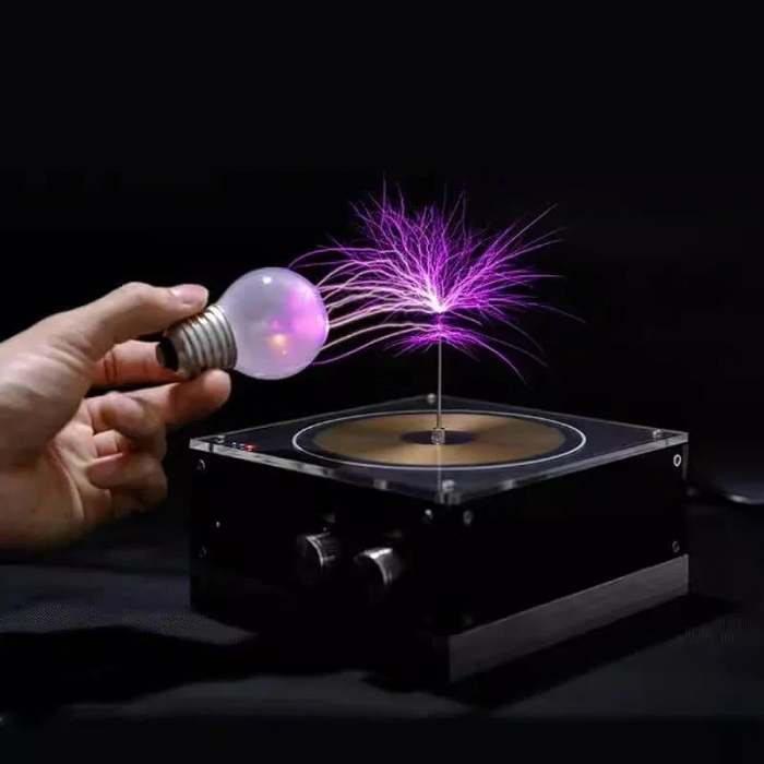 Tesla Coil Touchable lightning Bluetooth Music Audio