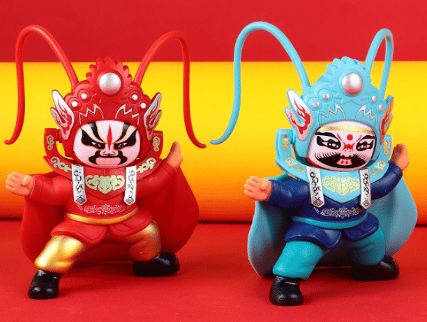 Chinese Face Changing Doll Traditional Opera Mask Dolls Child Toys Souvenir Gift