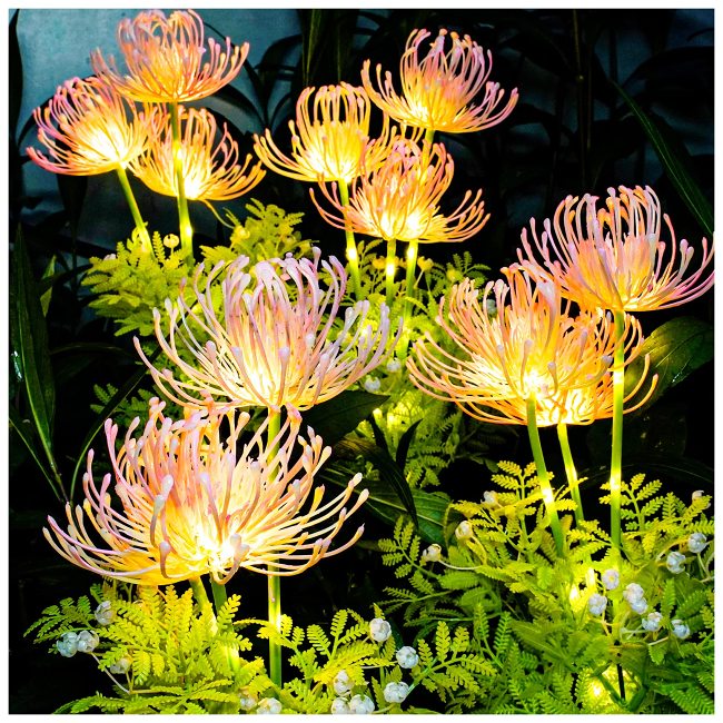 Early Christmas Deals 1000pcs 49% OFF - Solar Glowing Flowers Light