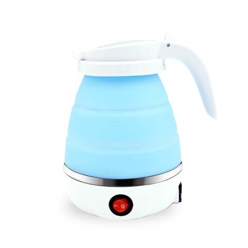 Folding Kettle Outdoor Travel Silicone Electric Kettle 110V