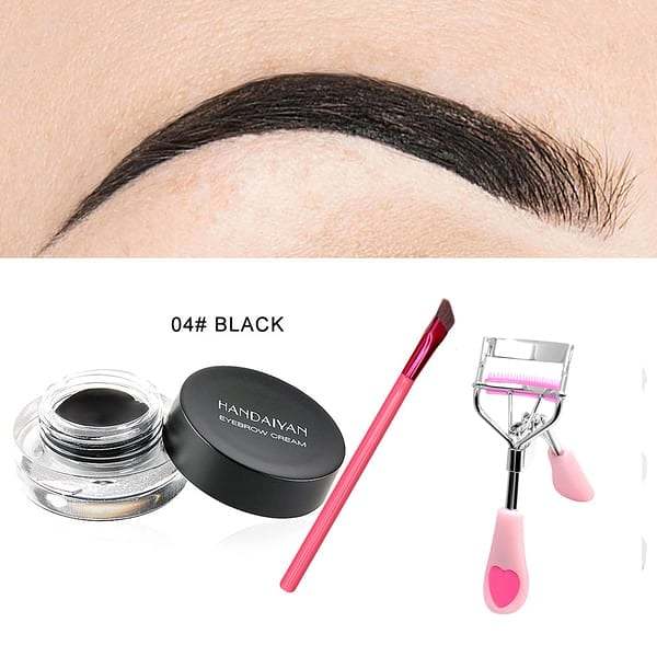 (New In)Multi-function Eyebrow Brush & Eyebrow CreamBuy 2 Get 1 Free(3 Pcs)