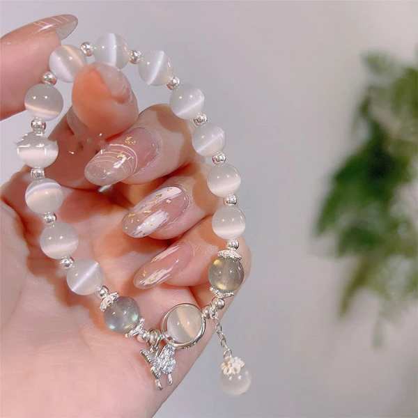 49% OFFBring Positive Energy Butterfly Cat's Eye Chrysoberyl Bracelet