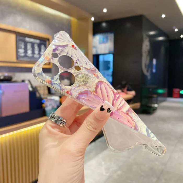 Vintage Oil Painting Flower iPhone Case