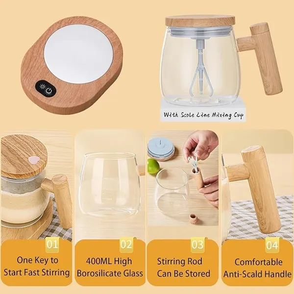 Fully Automatic Coffee Stirring Cup