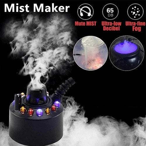 50% OFF NOW - 12 LED light Ultrasonic Mist Maker Fogger [Buy 2 FRE