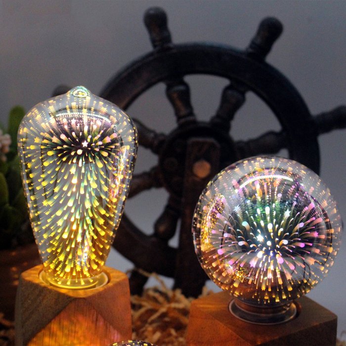 SUMMER SALE 40% OFF3D Fireworks LED Light Bulb