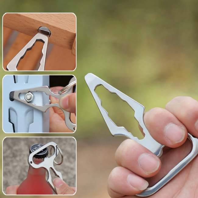 (FACTORY OUTLET-49% OFF) Outdoor Multifunctional Keychain