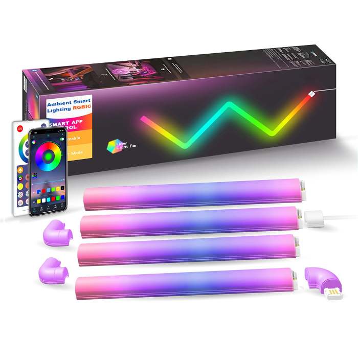 RGB Splicing Remote Control Smart Creative Atmosphere Light Wall Light