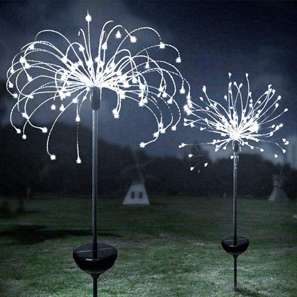 ( Last Day Promotions - 50% OFF)Waterproof  Solar Garden Fireworks