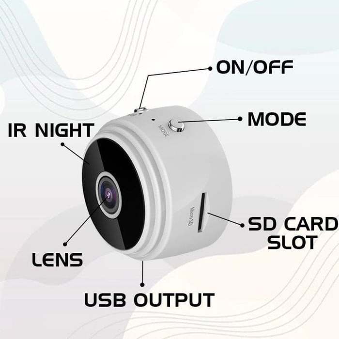 1080p Magnetic Upgrade Mini WIFI Camera Wide Angle