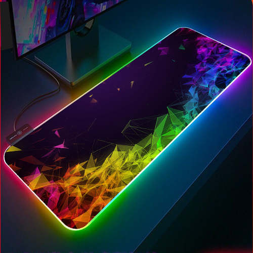 Luminous Mouse RGB Mouse LED Gaming Large Office Desk Pad