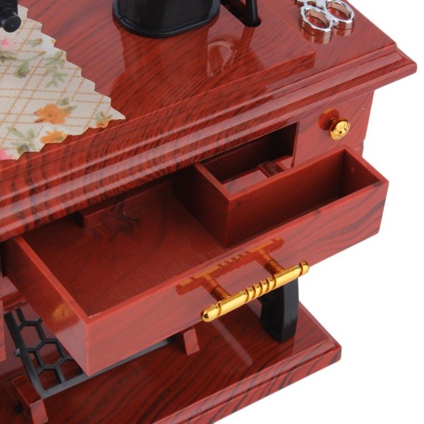 [Pre-Christmas-Sale Save 50% off] Premium Wood Sewing Machine Music Bo