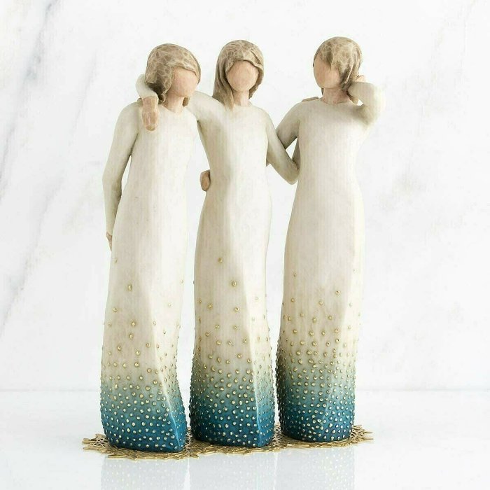 LAST DAY 49% OFF ---By My Side, Sculpted Hand-Painted Figure