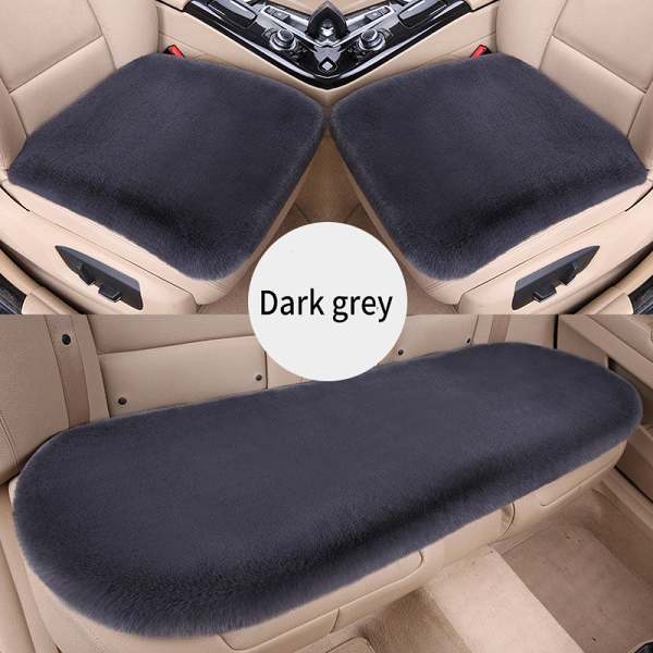 -Plush Car Seat Cushion