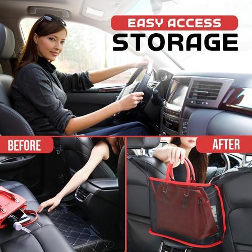 [Last day flash sale45% OFF] Car Net Pocket Handbag Holder