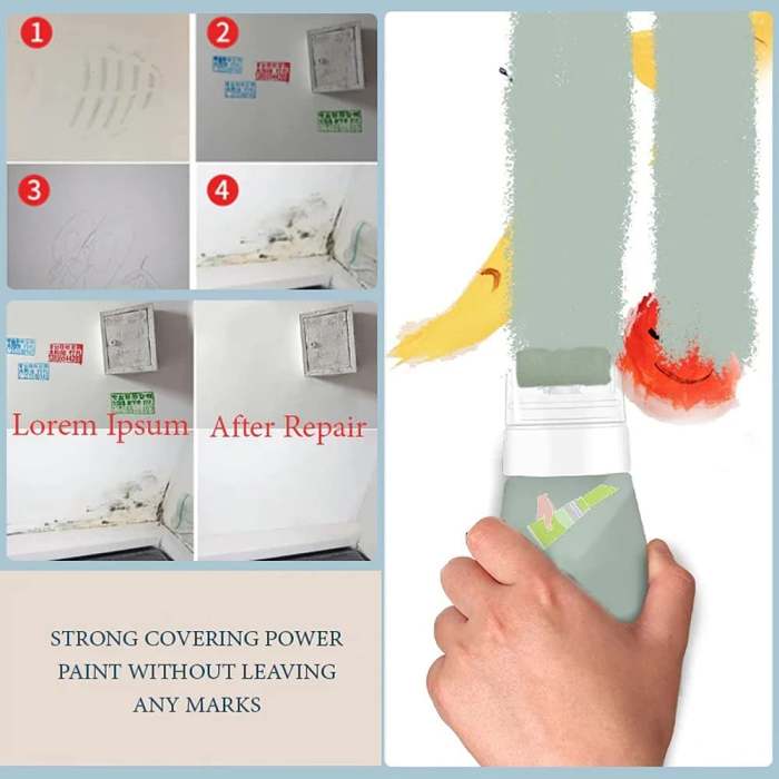 2023 New Small Roller Wall Patching Brush
