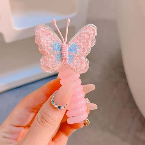 Butterfly Telephone Wire Hair Bands for Kids