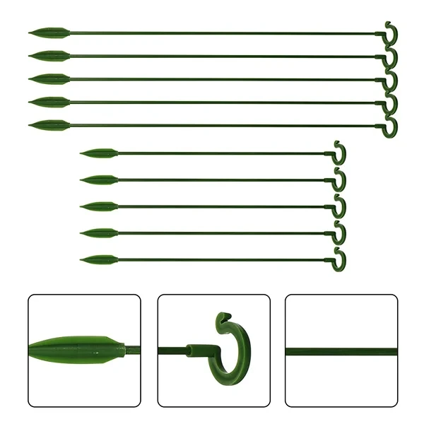 (Clearance Sale Today-45% OFF)-10PCS/SET Flower Plant Stakes Stick