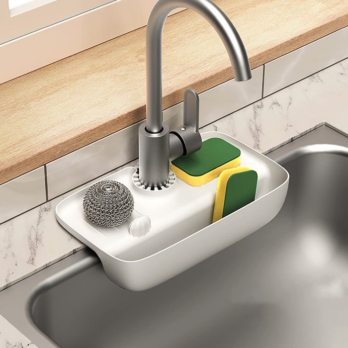 (Last Day Flash Sale) Faucet splash-proof draining rack-BUY 3 GE
