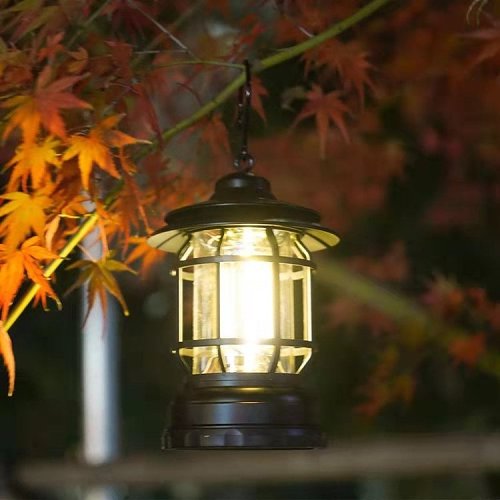 (Last Day Promotion-SAVE 50% OFF) Portable Retro LED Camping Lantern -