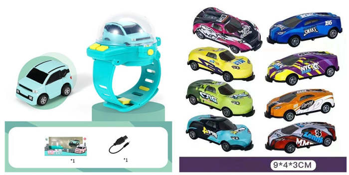 Children's Toy Car Watch Remote Control Car Mini Racing