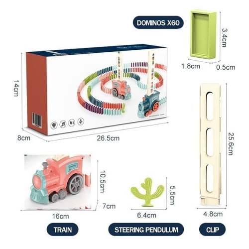 Last Day Promotion 49% OFF - Dominoes Automatic Domino Train