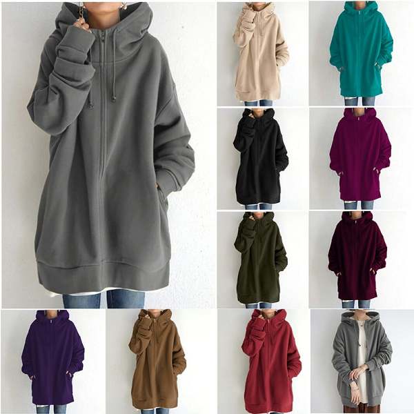Women Cozy Winter Oversized Pullover Hoodie