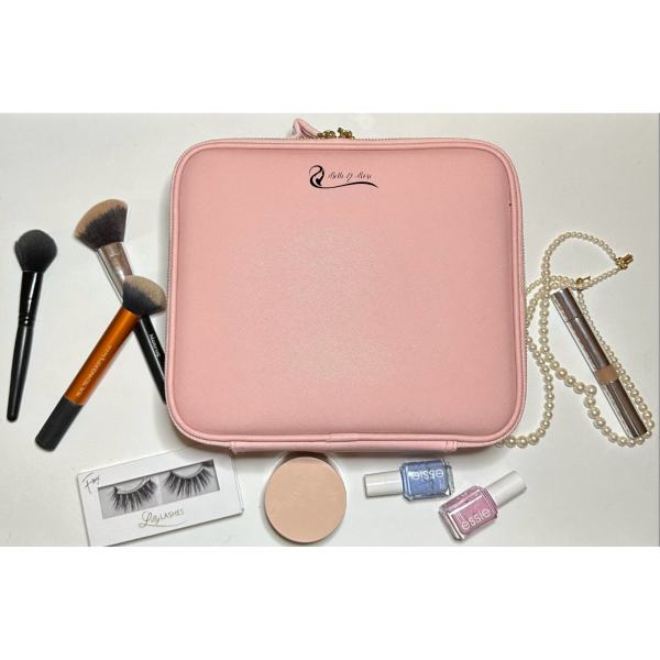 Travel Makeup Bag With LED Mirror-FREE SHIPPING TODAY