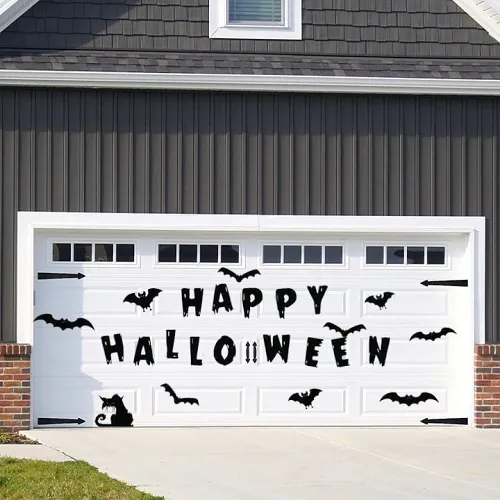 (Early Christmas Sale- Save 48% OFF)- Reusable Halloween Happy  Decoration Set