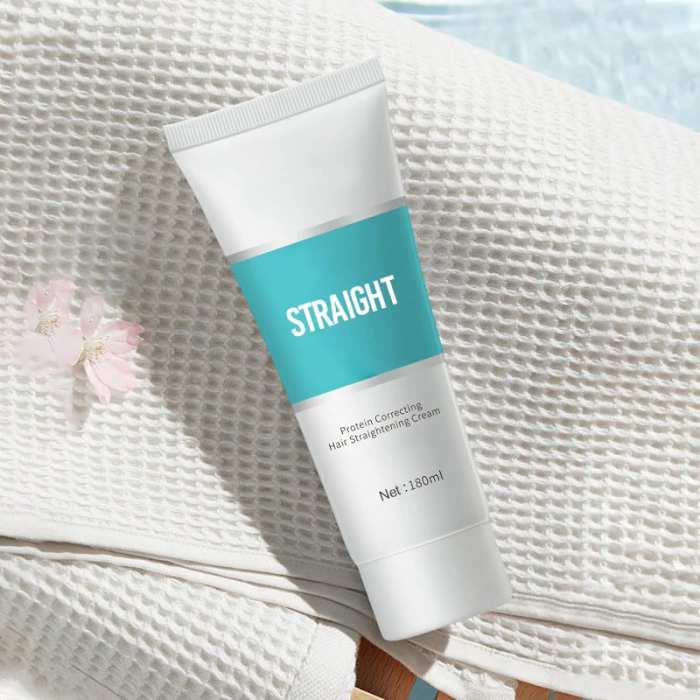 Save 45% on limited time purchase  Silk and Keratin Treatment Hair Straightening Cream