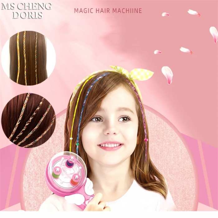 Magic hair braider