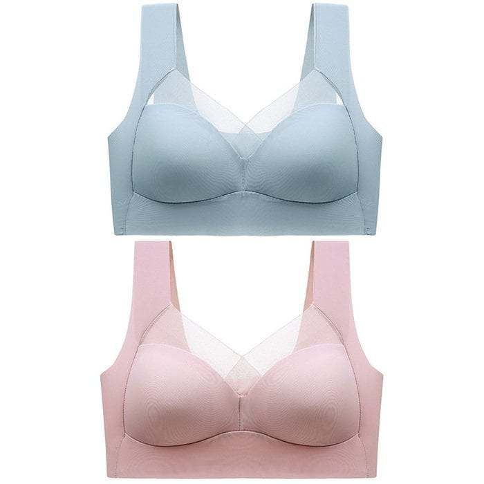 Fashion Deep Cup BraSummer sexy Push Up Wireless Bras (Size runs the same as regular bras)
