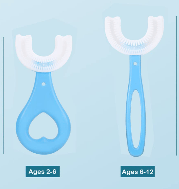 (2023-Christmas Hot Sale) All Rounded Children U-Shape Toothbrush