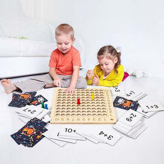 Wooden Multiplication Board Game - BUY2GET EXTRA10% OFF& FREE SHIPPING!