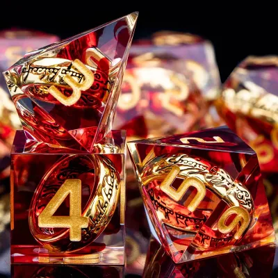 Free Shipping-Lord of the Rings Dice Set