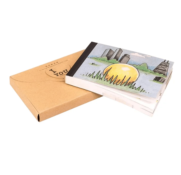 Proposal Confession Apology Creative Hidden Ring Flip Book Gift