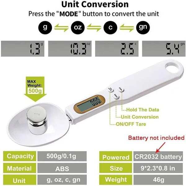 2024Hot Sale Kitchen Master-Electronic measuring spoon