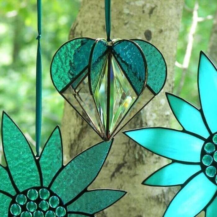 Early Valentine's Day sale-Stained Heart-shaped Suncatcher-BUY 2 FREE SHIPPING