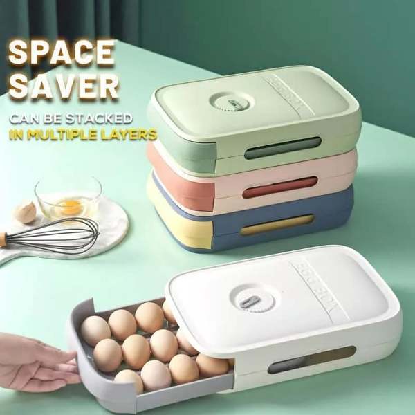 (HOT SALE NOW - 48% OFF)NEW DRAWER TYPE EGG STORAGE BOX