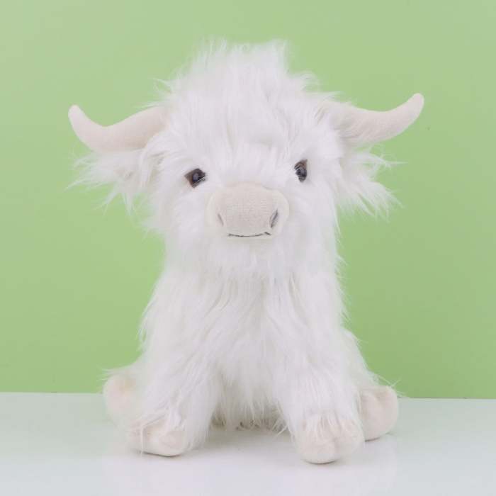 Eco-Friendly Scottish Highland Cow Soft Plush Toy