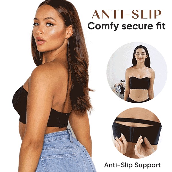 Summer Sale - Plus size Sexy Strapless Invisible Push Up Bra