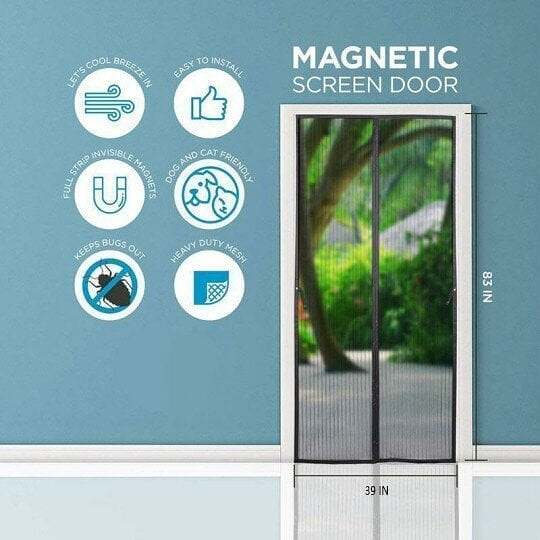 Magnetic Screen DoorPrevent mosquito-borne viruses