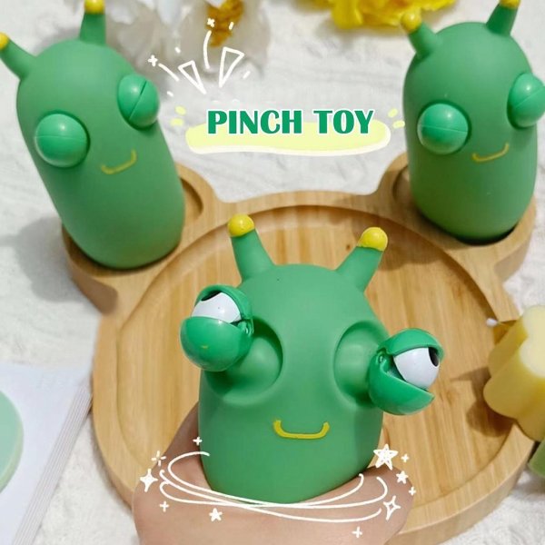 (Early Christmas Sale- 48% OFF) Funny Grass Worm Pinch Toy