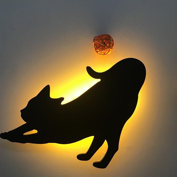 [Last day flash sale60% OFF] Cat Night Light - LED Sound Control B