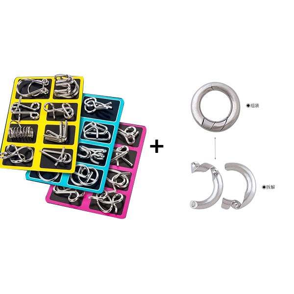 Disentanglemen Iron Link Unlock Interlock Game