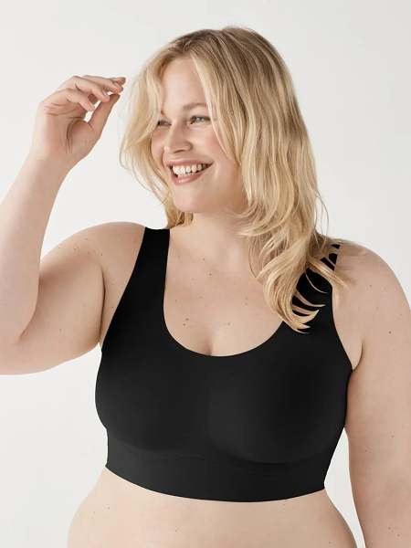 Plus Size Ultra Comfort Seamless Shaping Wireless Support Bra