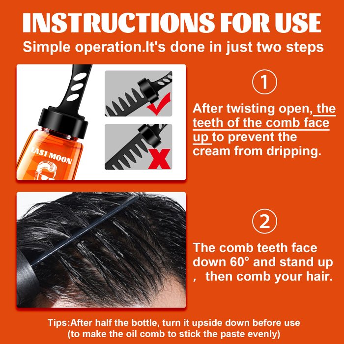 High-capacity One-comb Shaping-Styling Gel Comb
